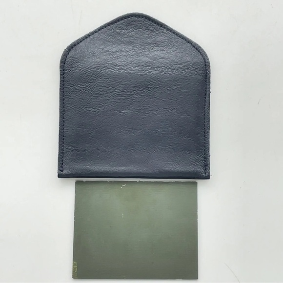 Authentic CELINE Linen Navy 2way Semi Shoulder Bag adjustable strap EUC - Picture 16 of 16